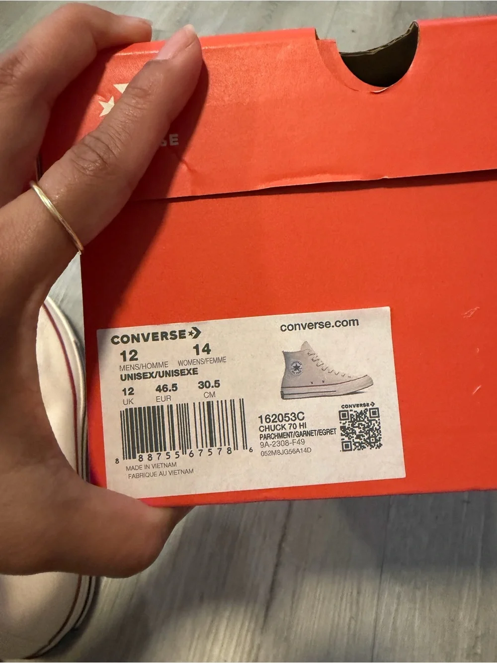 Converse high cut shoes